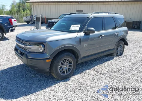 2025 Ford Bronco Sport Big Bend z USA, uszkodzony, nr VIN 3FMCR9BN7SRE26086